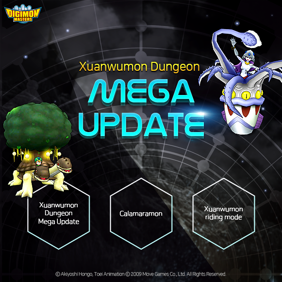 DMO Update & Events : Gankoomon X - Top Of A Nightmare Map