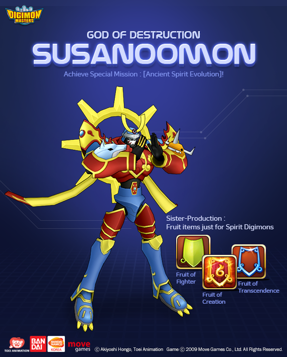 Evolution, Digimon Masters Online Wiki
