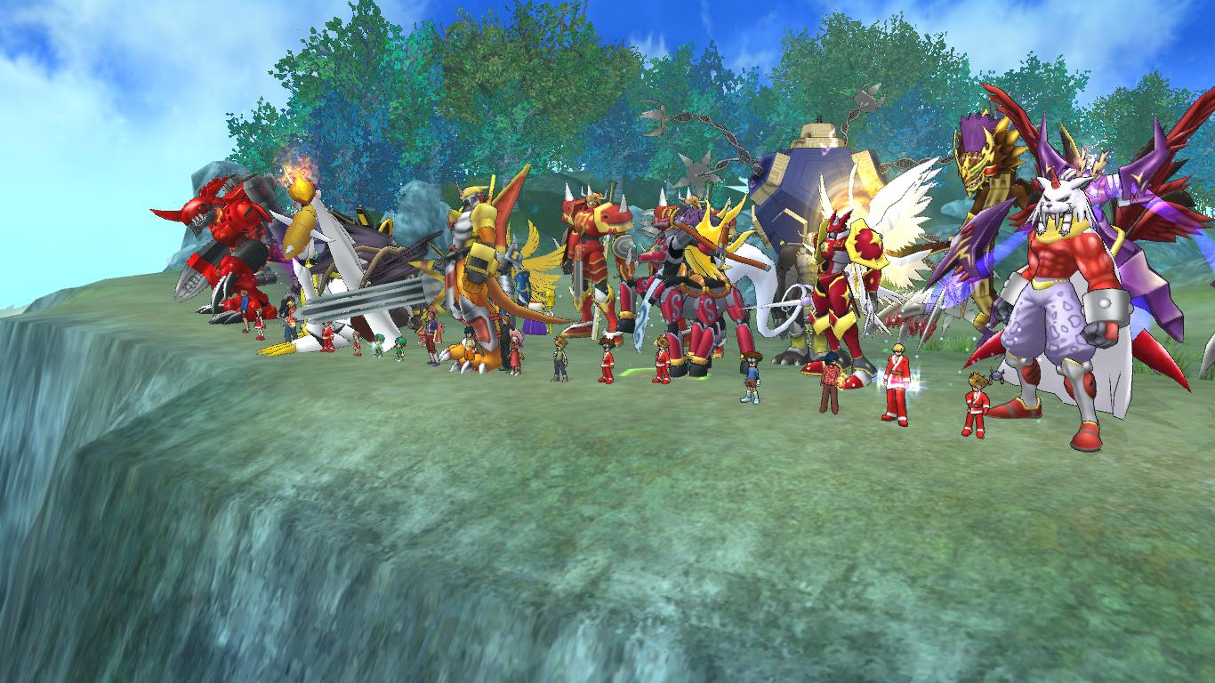 Digimon Masters Online just showed the first images of its remake