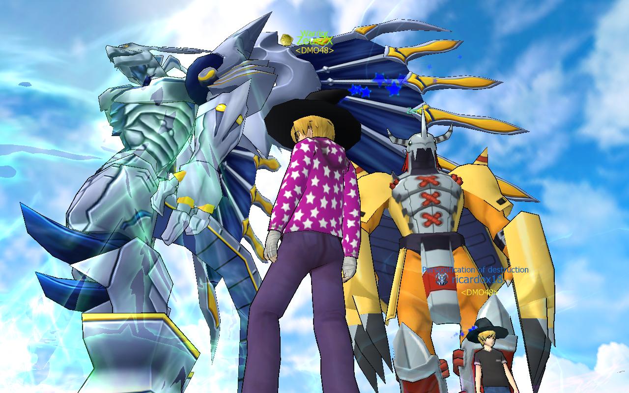 DIGIMON MASTERS Online fantasy mmo rpg 1dmo anime action fighting warrior  poster wallpaper, 1920x1080, 640457