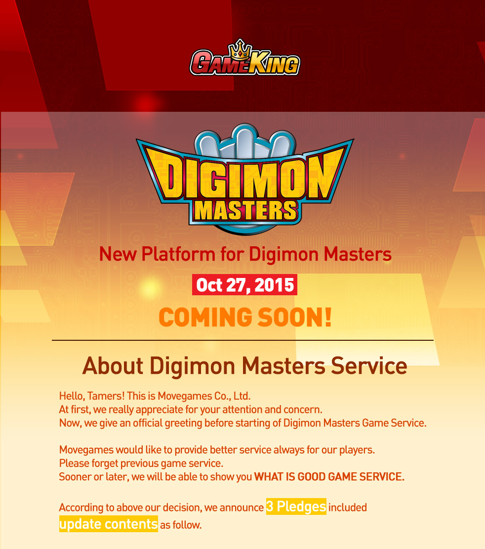Digimon Masters - GAMEKING